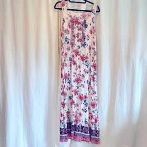 Knox Rose red white and blue maxi